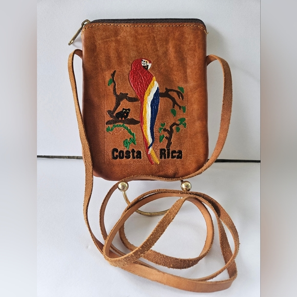 Handbags - Leather Handmade Costa Rica Crossbody Bag